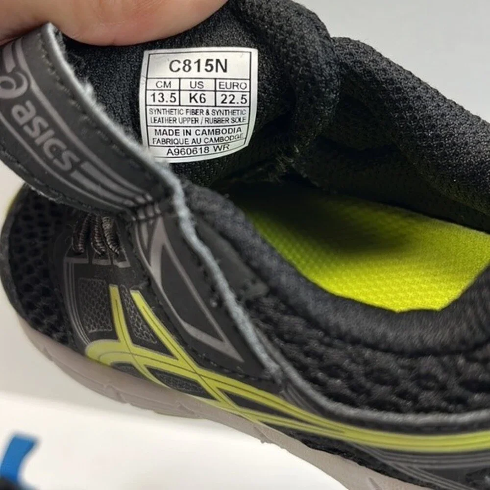 ASICS little boy size 6 sneakers and Speedo size 5/6 water shoes